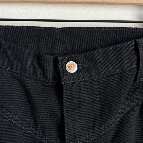 NWT Vintage Rockies Rocky Mountain Clothing High Waisted Black Bare Back Jeans - Picture 4 of 8